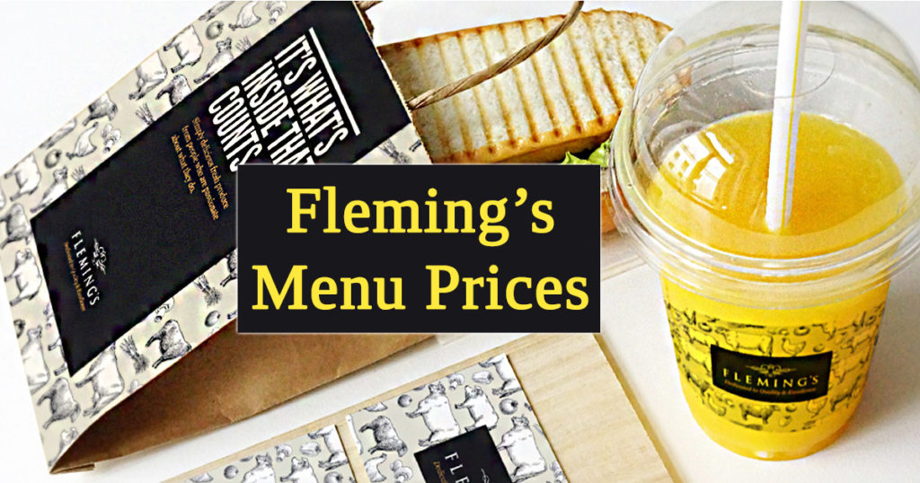 Fleming's Menu Prices