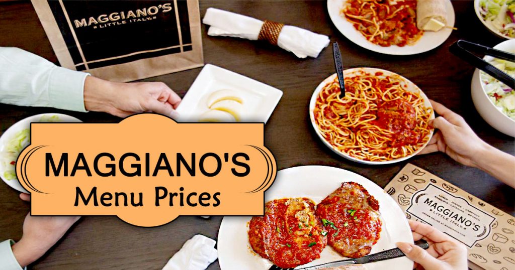maggiano's menu prices image