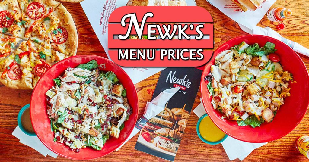 newks menu prices image
