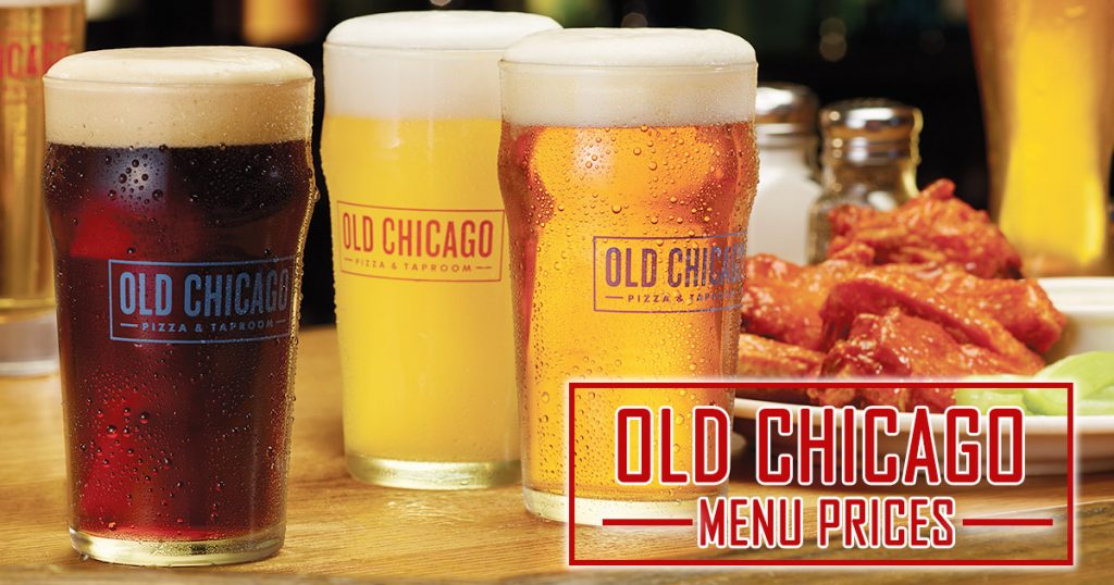 old chicago menu prices image