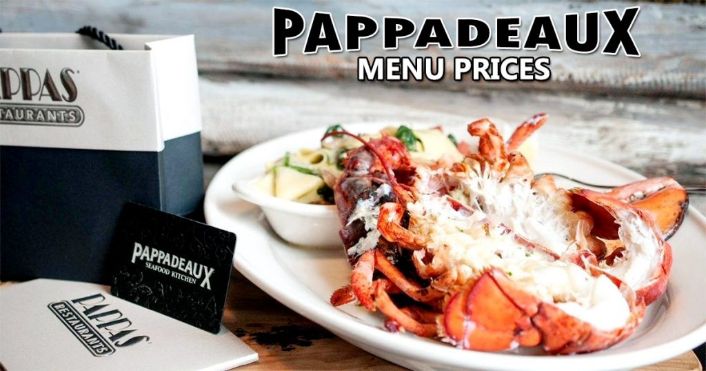 pappadeaux menu prices image