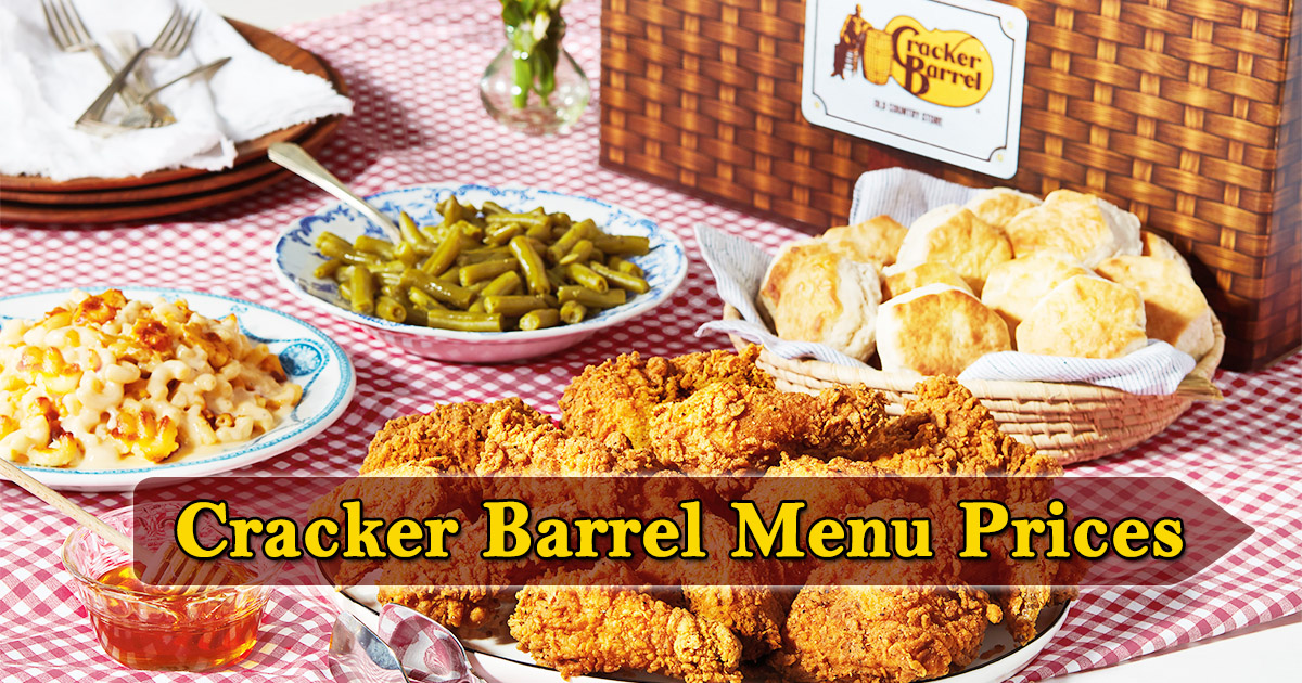 cracker barrel menu prices image