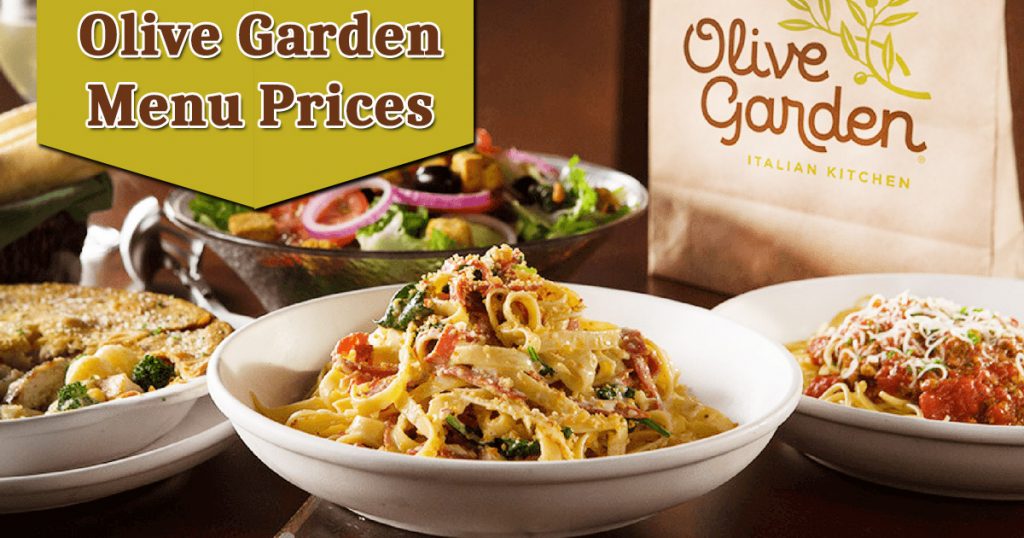 Olive Garden Menu Prices - Regular & Catering Menu with Nutrition Facts