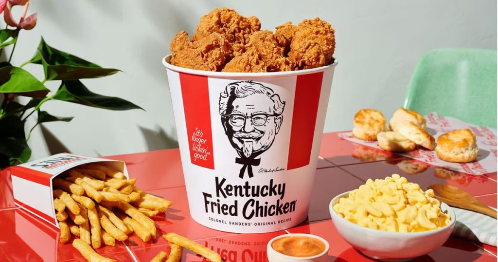 KFC Bucket Prices Image