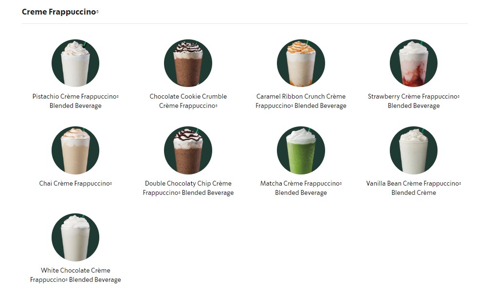 Starbucks Frappuccini Creme Image