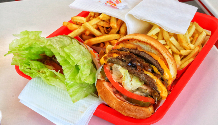 In N Out Burger French Fries Image